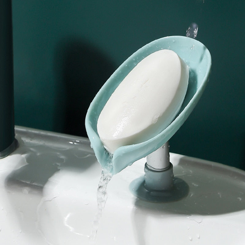 Soap dish: Leaf-Inspired Design