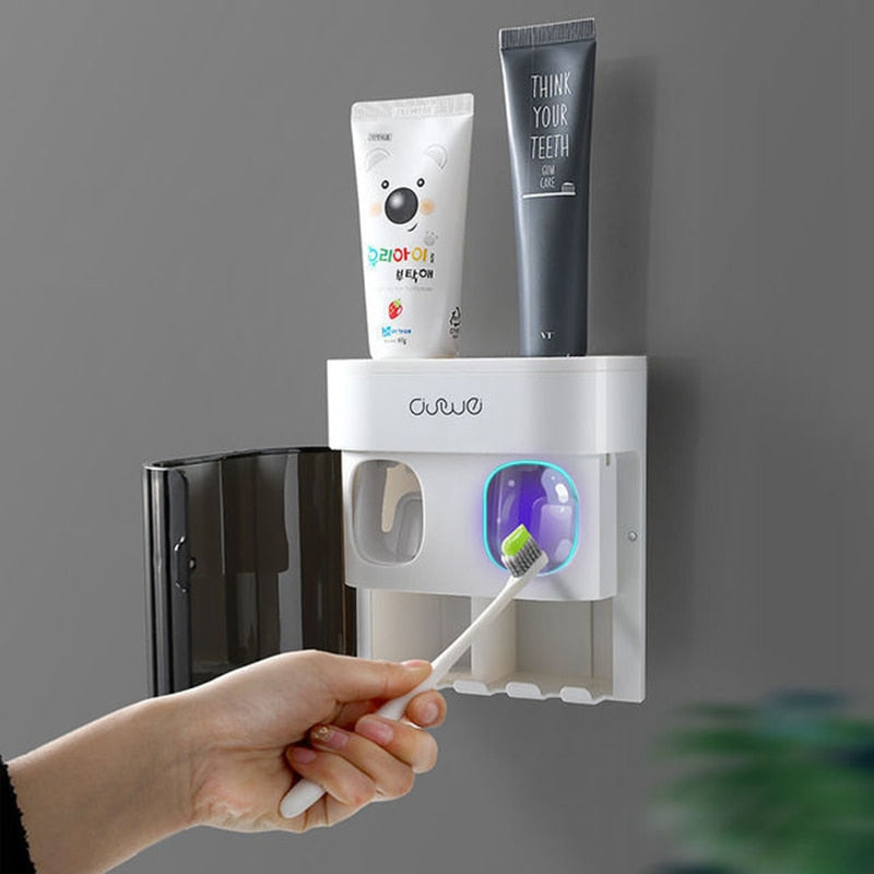 Wall Mounted Automatic Toothpaste Dispenser